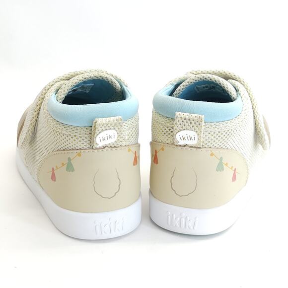 Ikiki Squeaky Toddler Sneaker Shoes V2 9 Cool Llama Sparkly Gold Hook Loop AFO - Picture 7 of 10